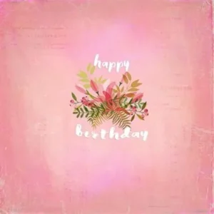 Birthday Card – Pink
